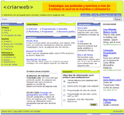 Pantallazo de CriarWeb.com