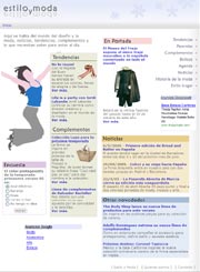 Pantallazo de EstiloyModa.com